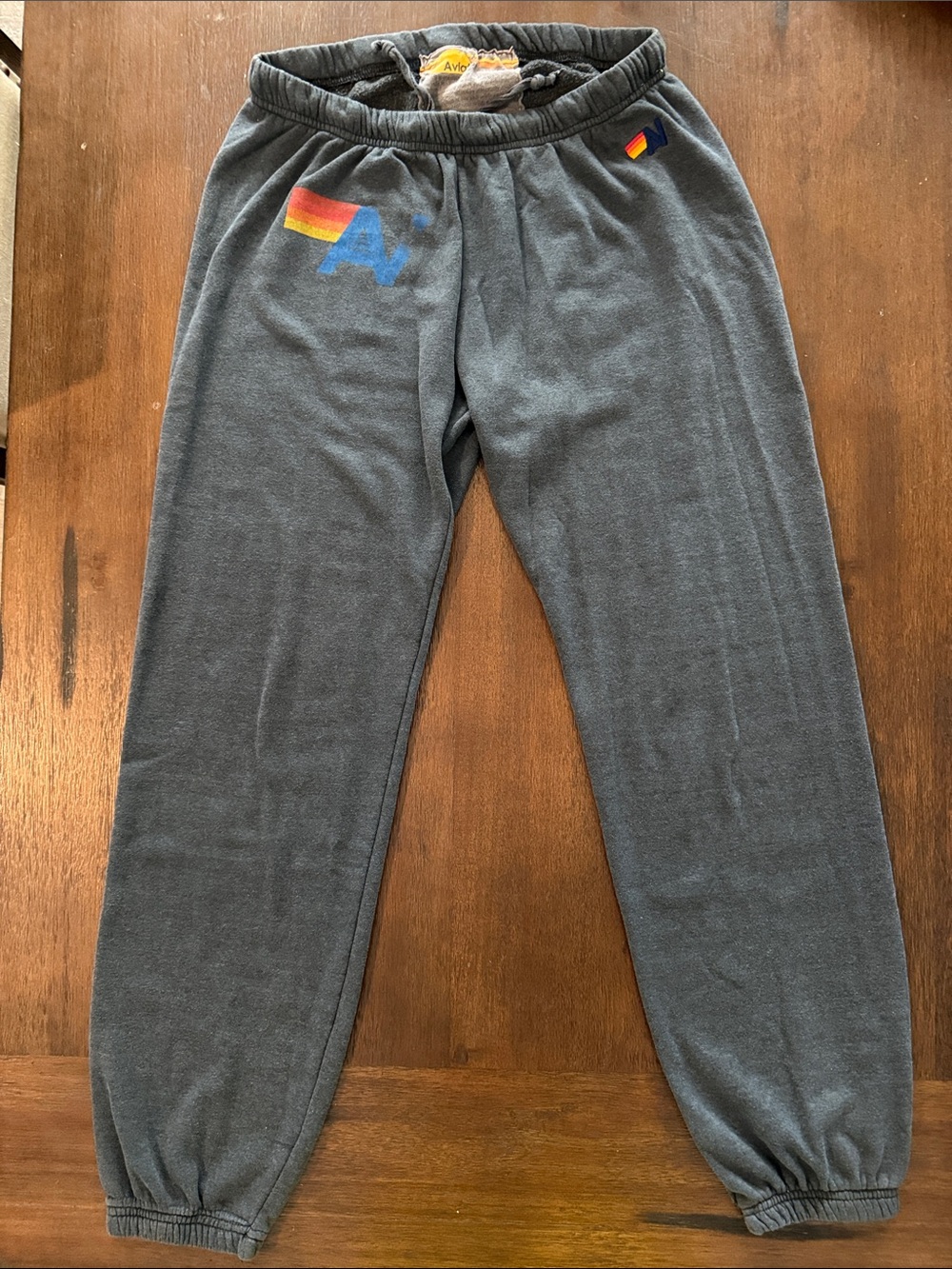 Aviator Nation Charcoal Gray Sweatpants XL
